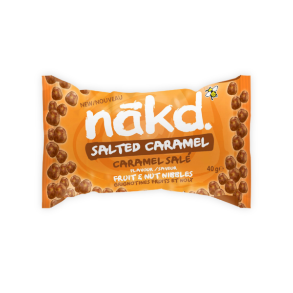 billes-pralinées-caramel-salé de la marque nakd